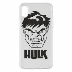 Чохол для iPhone X/Xs Hulk face - PrintSalon