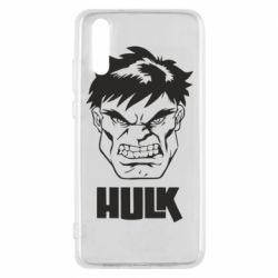 Чохол для Huawei P20 Hulk face - PrintSalon