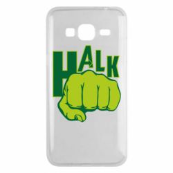 Чехол для Samsung J3 2016 Hulk fist - PrintSalon