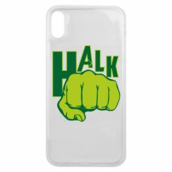 Чехол для iPhone Xs Max Hulk fist - PrintSalon