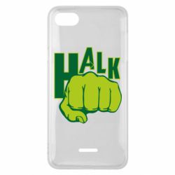 Чехол для Xiaomi Redmi 6A Hulk fist - PrintSalon