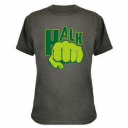 Камуфляжная футболка Hulk fist - PrintSalon