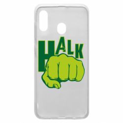 Чехол для Samsung A20 Hulk fist - PrintSalon