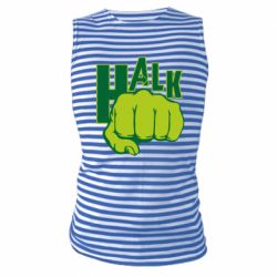 Майка-тельняшка Hulk fist - PrintSalon