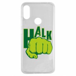 Чехол для Xiaomi Redmi Note 7 Hulk fist - PrintSalon