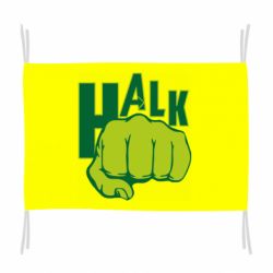 Флаг Hulk fist - PrintSalon