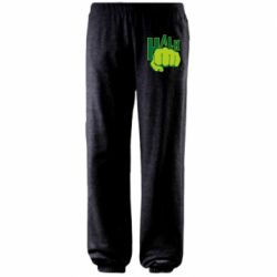 Штаны Hulk fist - PrintSalon