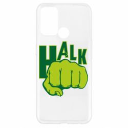 Чехол для Oppo A52/A72/A92 Hulk fist - PrintSalon