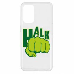 Чехол для Oppo Reno 5 4G Hulk fist - PrintSalon