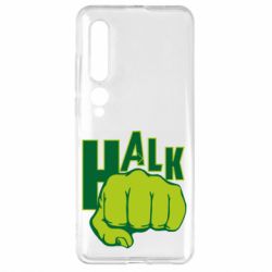 Чехол для Xiaomi Mi10/10 Pro Hulk fist - PrintSalon