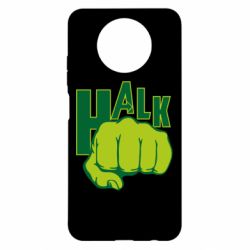 Чехол для Xiaomi Redmi Note 9 5G/Redmi Note 9T Hulk fist