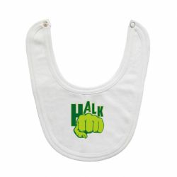Слюнявчик  Hulk fist - PrintSalon