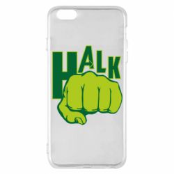 Чехол для iPhone 6 Plus/6S Plus Hulk fist - PrintSalon