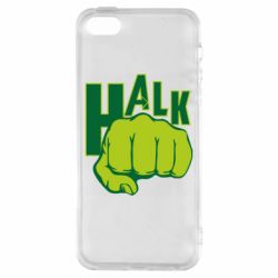 Чехол для iPhone5/5S/SE Hulk fist - PrintSalon