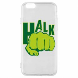 Чехол для iPhone 6/6S Hulk fist - PrintSalon
