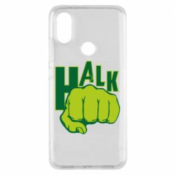 Чехол для Xiaomi Mi A2 Hulk fist - PrintSalon