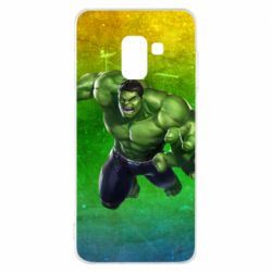 Чохол для Samsung A8 2018 Hulk Superhero - PrintSalon