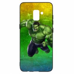 Чохол для Samsung A8+ 2018 Hulk Superhero - PrintSalon