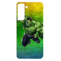 Чохол для Samsung S21 Hulk Superhero - PrintSalon