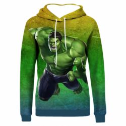 Жіноче 3D худі Hulk Superhero-PrintSalon Жіноче 3D худі Hulk Superhero