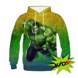 Дитяче 3D худі Hulk Superhero