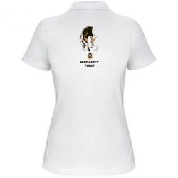 Жіноче поло Humanity first - PrintSalon