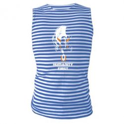 Майка-тільняшка Humanity first - PrintSalon