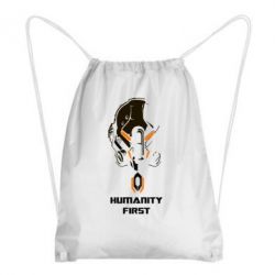 Рюкзак-мішок Humanity first-PrintSalon Рюкзак-мішок Humanity first