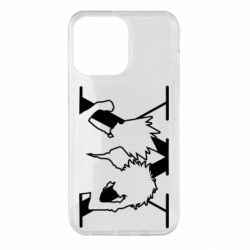 Чохол для iPhone 14 Pro Max Hunter X Hunter Line Art - PrintSalon