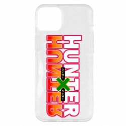 Чехол для iPhone 14 Plus Hunter x Hunter logo - PrintSalon