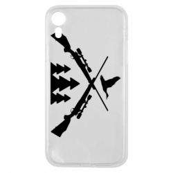 Чехол для iPhone XR Hunting for ducks