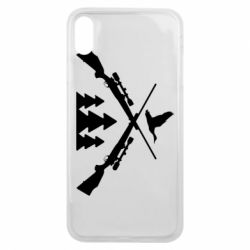 Чехол для iPhone Xs Max Hunting for ducks - PrintSalon
