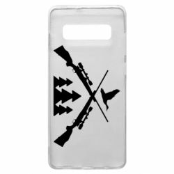 Чехол для Samsung S10+ Hunting for ducks - PrintSalon