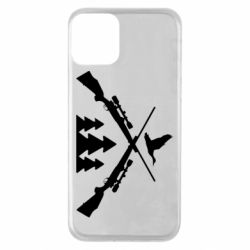 Чехол для iPhone 11 Hunting for ducks - PrintSalon