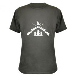 Камуфляжная футболка Hunting for ducks - PrintSalon