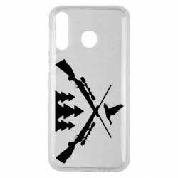 Чехол для Samsung M30 Hunting for ducks - PrintSalon