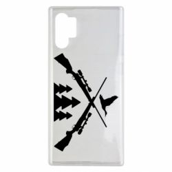 Чехол для Samsung Note 10 Plus Hunting for ducks - PrintSalon