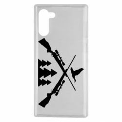 Чехол для Samsung Note 10 Hunting for ducks - PrintSalon