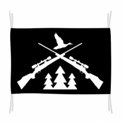 Флаг Hunting for ducks