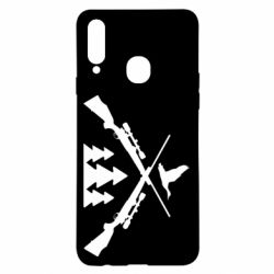 Чехол для Samsung A20s Hunting for ducks - PrintSalon