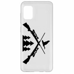 Чехол для Samsung A31 Hunting for ducks - PrintSalon