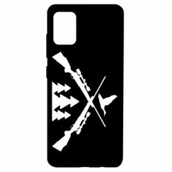 Чехол для Samsung A51 Hunting for ducks - PrintSalon