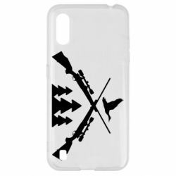 Чехол для Samsung A01/M01 Hunting for ducks - PrintSalon
