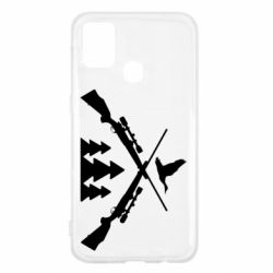 Чехол для Samsung M31 Hunting for ducks - PrintSalon