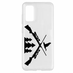Чехол для Samsung S20 Hunting for ducks - PrintSalon