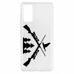Чехол для Samsung S20 FE Hunting for ducks - PrintSalon