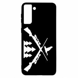 Чехол для Samsung S21+ Hunting for ducks - PrintSalon