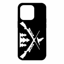Чехол для iPhone 14 Pro Hunting for ducks - PrintSalon