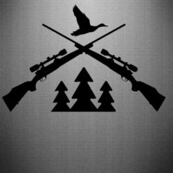 Наклейка Hunting for ducks