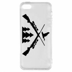 Чехол для iPhone5/5S/SE Hunting for ducks - PrintSalon